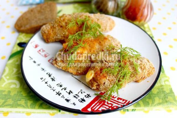 рулетики из куриного филе с сыром