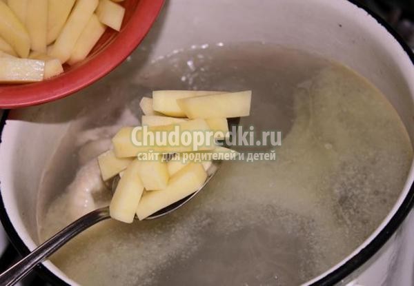 суп из курицы с сельдереем