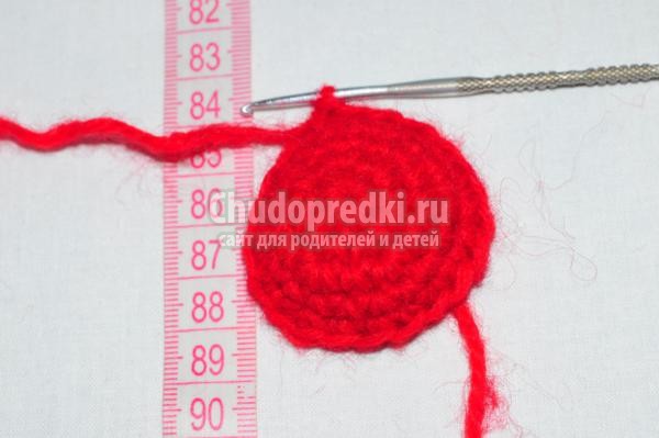 вязание крючком. Сердечко амигуруми
