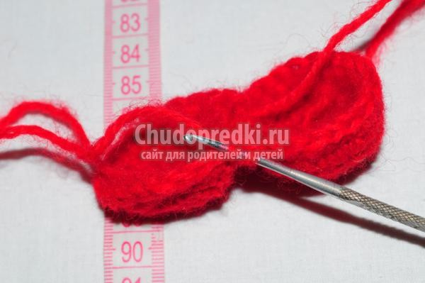 вязание крючком. Сердечко амигуруми
