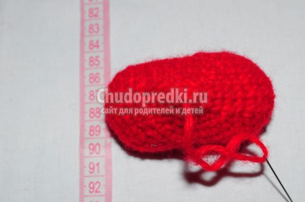 вязание крючком. Сердечко амигуруми