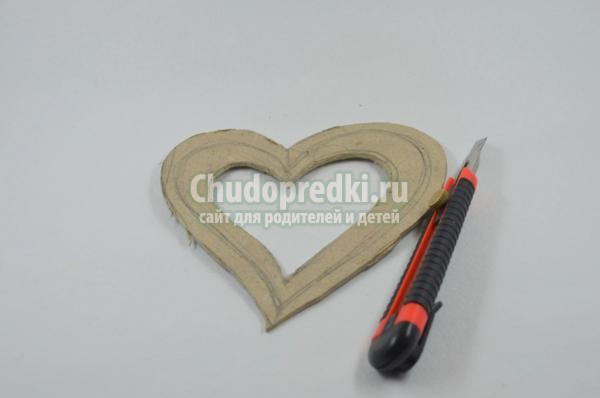 топиарий из кофейных зерен. Сердце