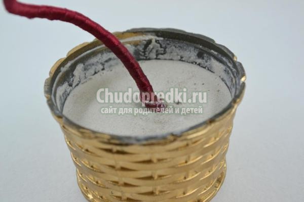 топиарий из кофейных зерен. Сердце