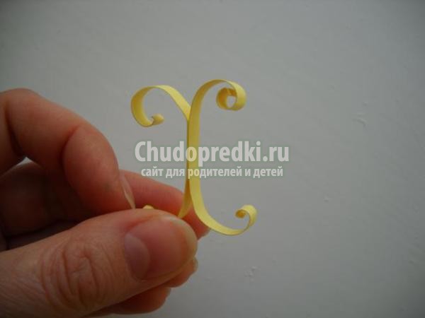 квиллинг. Открытка к Пасхе