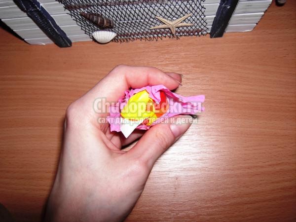 букет из леденцов своими руками