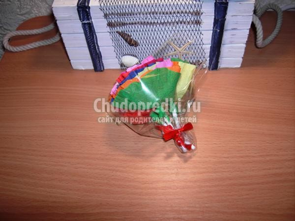 букет из леденцов своими руками