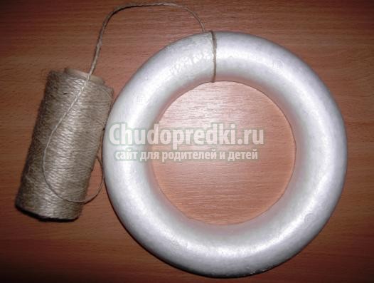 венок с лавровыми листьями