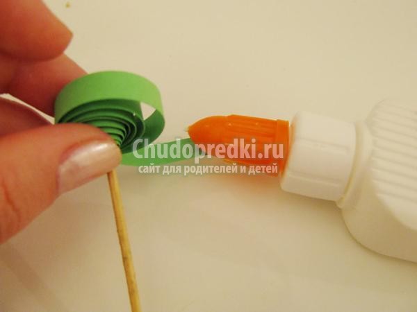 квиллинг. Открытка. Поздравляю