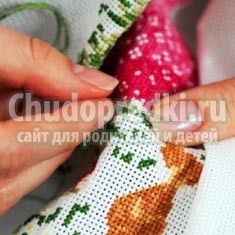 Правила вышивки крестиком