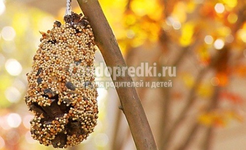 Осенние поделки из природных материалов для детей