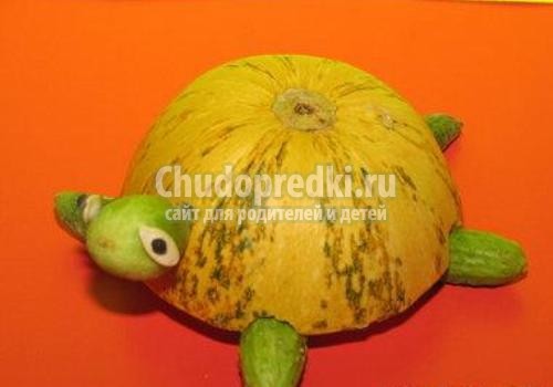 Осенние поделки из природных материалов для детей