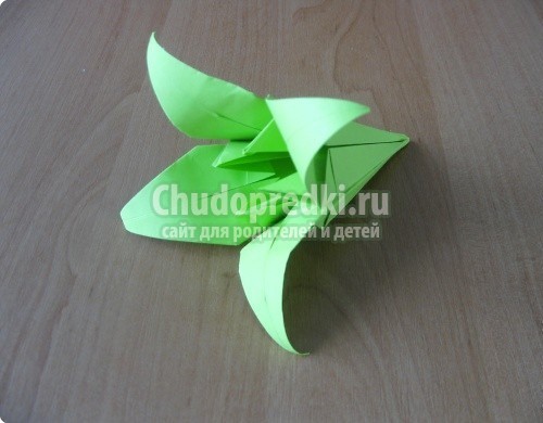 Как сделать цветы оригами