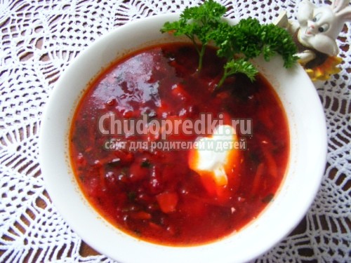 Рецепты детского сада.