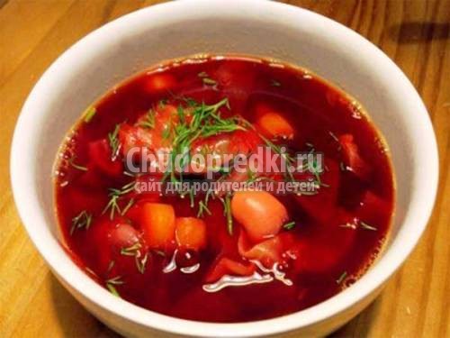 Рецепты детского сада.