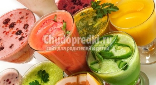 Детские коктейли рецепты