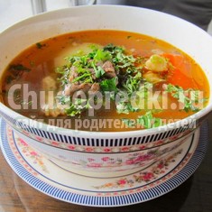 Готовим шурпу из баранины