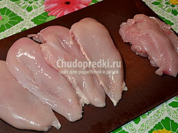 праздничные куриные рулетики