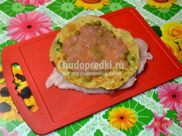 праздничные куриные рулетики
