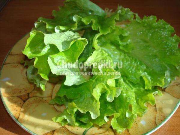 салат из курицы. Столичный