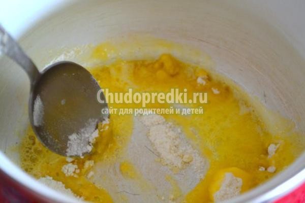 грибной суп-пюре на курином бульоне