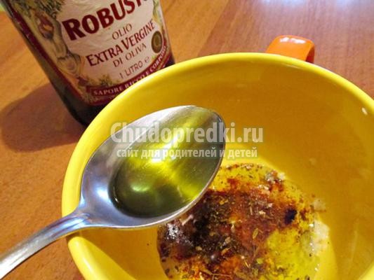 курица с итальянскими травами