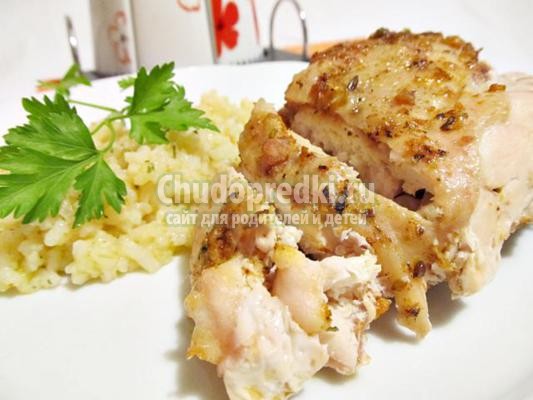 курица с итальянскими травами