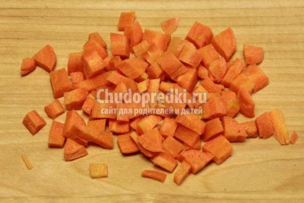 куриный суп с сырными клецками