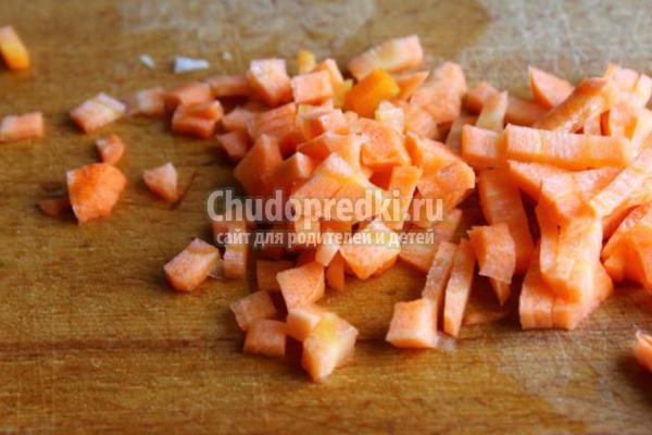 соус с курицей и овощами