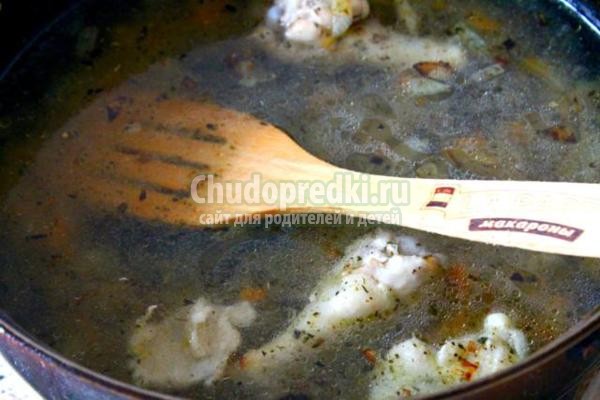 соус с курицей и овощами