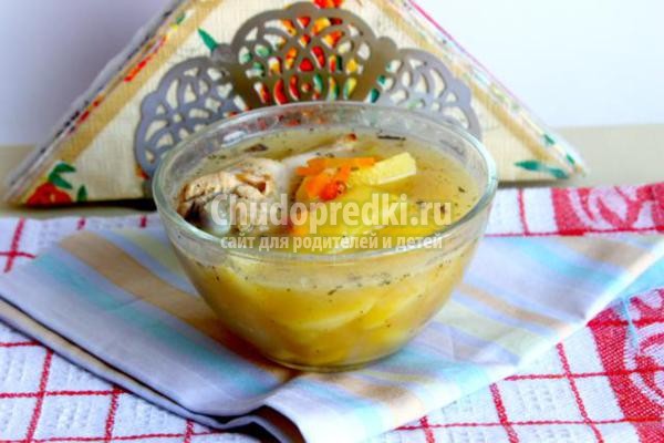 соус с курицей и овощами