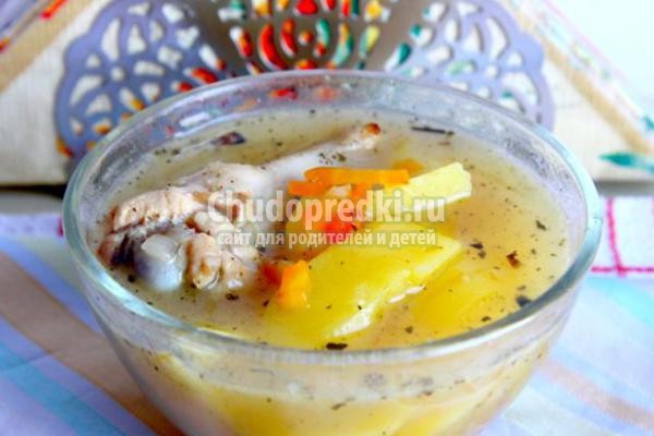 соус с курицей и овощами