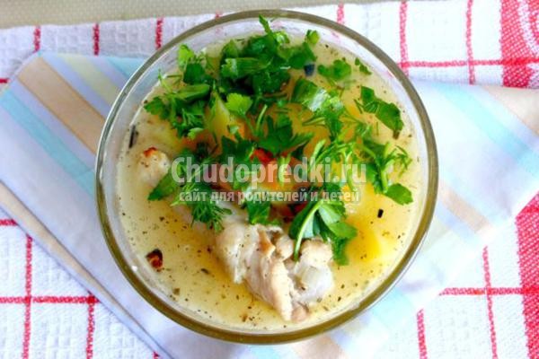 соус с курицей и овощами