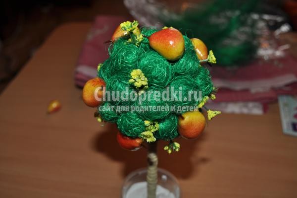 топиарий своими руками. Грушки