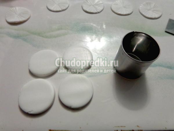 серьги мухомор из полимерной глины