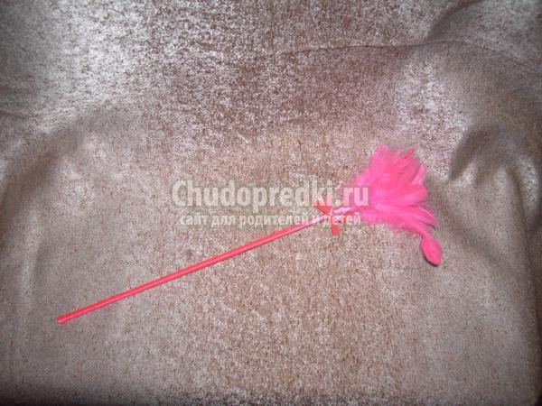 волшебные палочки из перьев и шпажек
