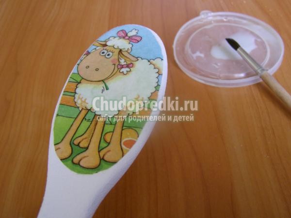 декупаж расчески своими руками