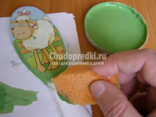декупаж расчески своими руками