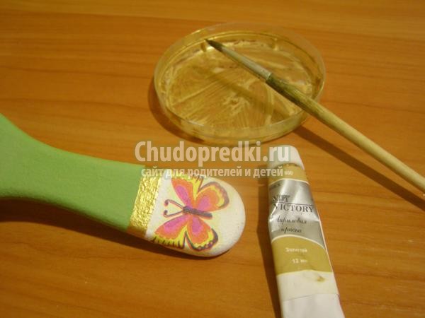 декупаж расчески своими руками