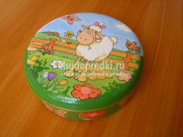 декупаж шкатулки своими руками