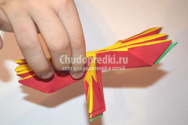 модульное оригами. Цветок лотоса