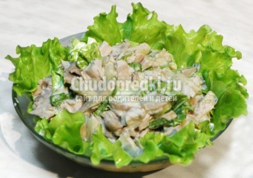 Салаты. Рецепты с курицей