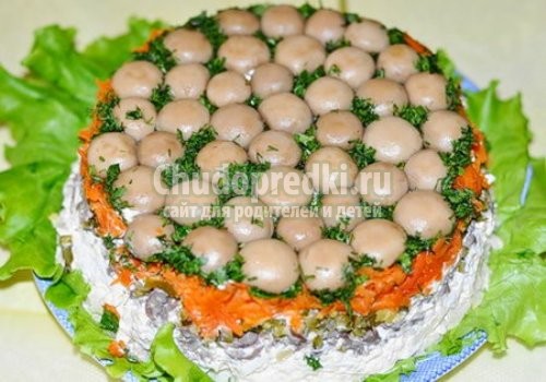Рецепт овощного салата