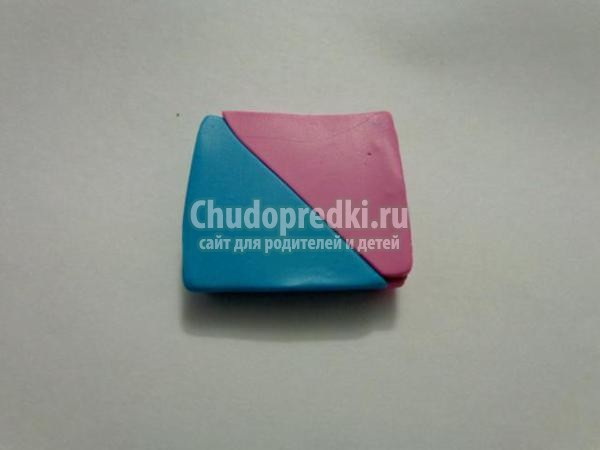 серьги из полимерной глины с бабочками