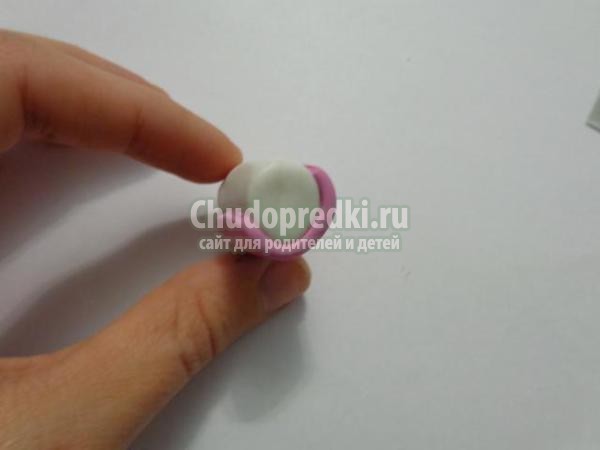 серьги из полимерной глины с бабочками