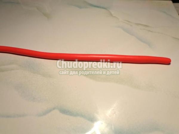 серьги из полимерной глины