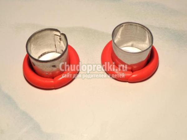 серьги из полимерной глины