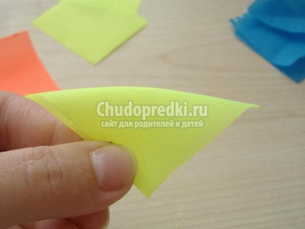 стрекоза на ободок в технике канзаши
