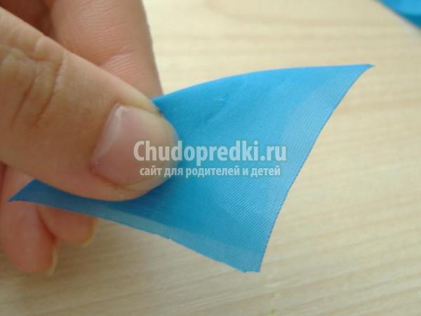 стрекоза на ободок в технике канзаши