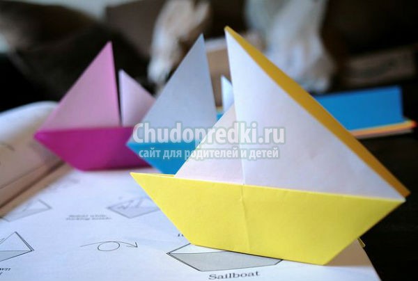 как сделать кораблик из бумаги