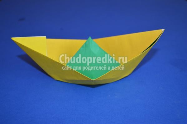 как сделать кораблик из бумаги
